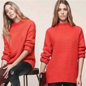 Reiss Anabella Chunky Knit Sweater Size L
